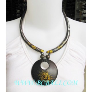 Madera De La Joyeria Collar